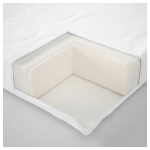 Матрас для детской кроватки - SKÖNAST IKEA/ СКОНАСТ ИКЕА, 60х120 см, белый