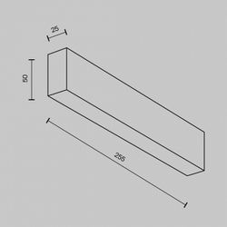 Накладной светильник Maytoni Basis C068CL-20W3-6K-W