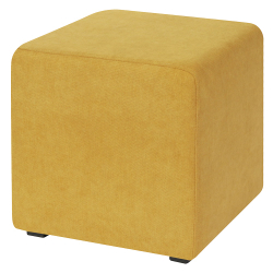 Пуф Валенсия Желтый Велюр