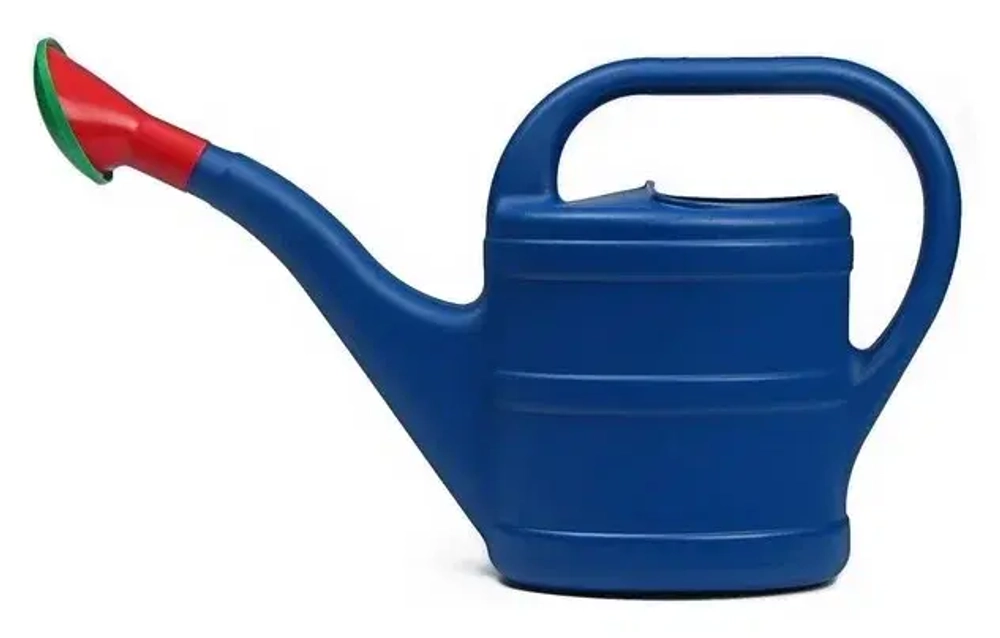 Лейка садовая "Классик" 8 л. с раструбом и решеткой цвет в ассортименте