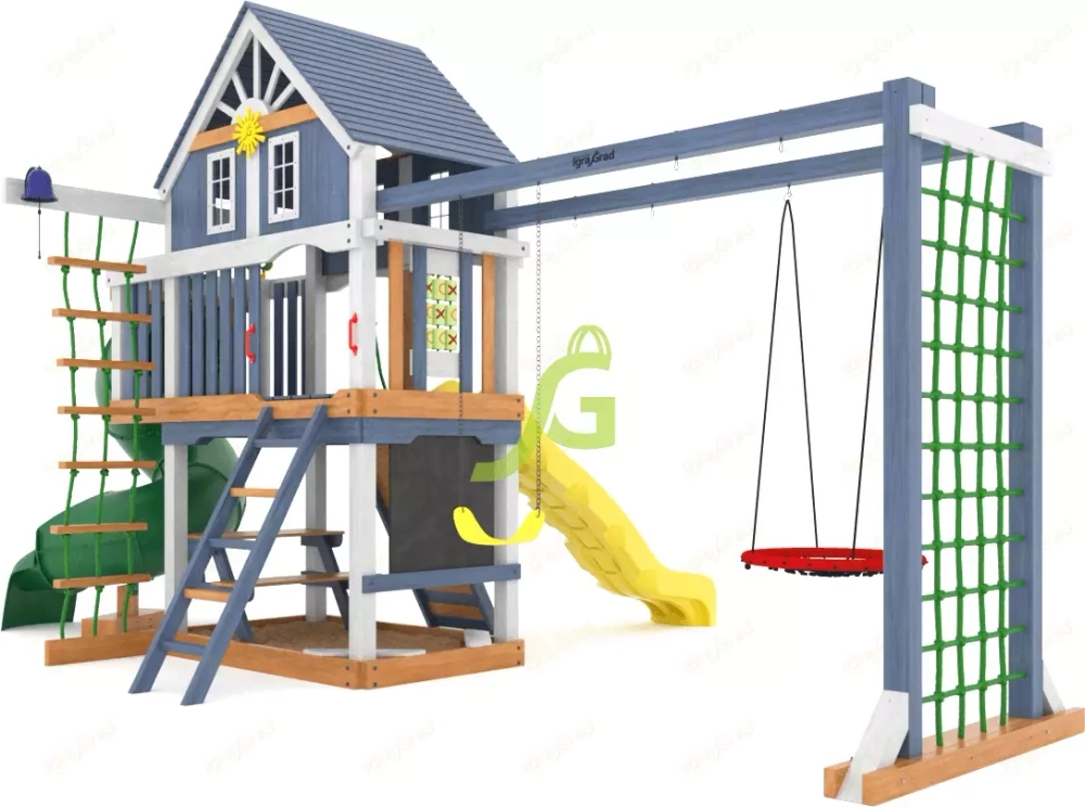 детская площадка домик