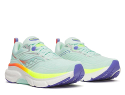 Кроссовки для бега женские Saucony Omni 23 ST W Зелёно-оранжевые