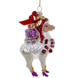 GAEM Украшение новогоднее "Лама", L8 W4,5 H14 см