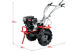 Бензиновый мотоблок с ВОМ ЗУБР 389 см3 МТШ-700