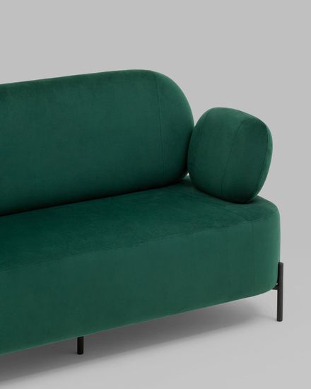 Диван Кэнди велюр зелёный