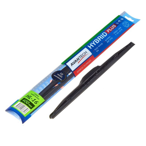 Щетка стеклоочистителя гибридная на левый руль Avantech Hybrid 400мм ( 16'' ) HL16