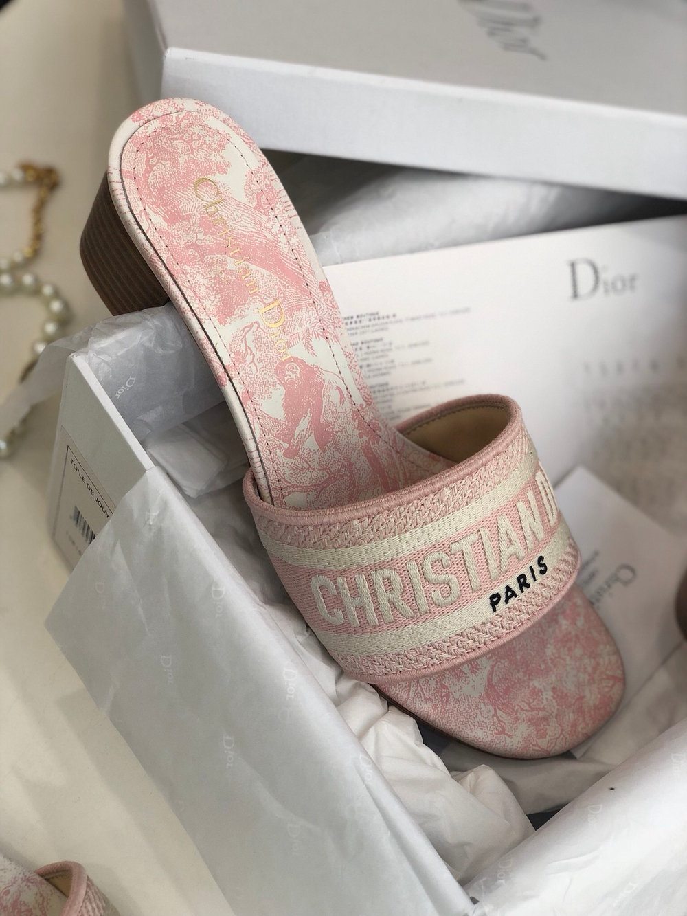 Christian Dior Dway Heeled Slide