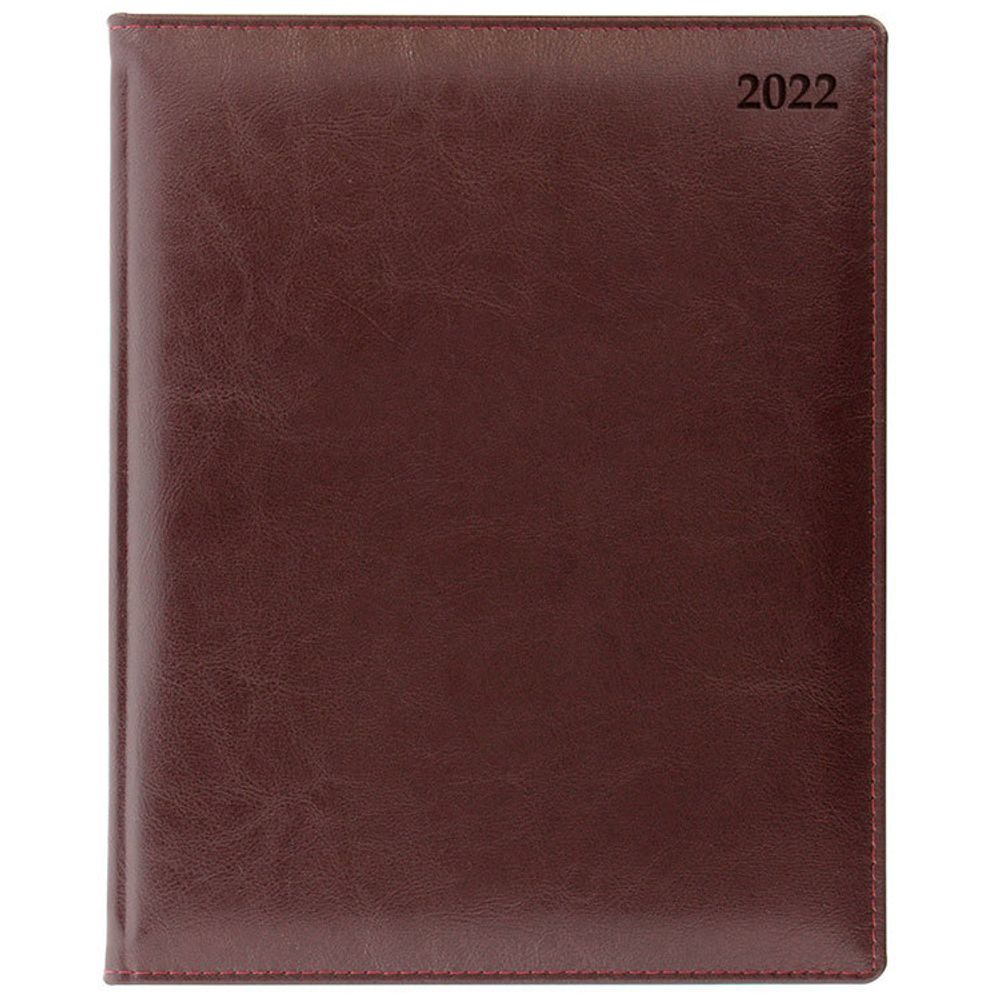 Еженедельник Letts Global Deluxe A4 бургунди (412 127143)