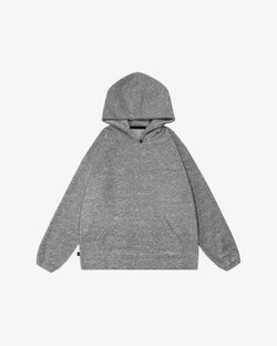Худи Gothic Fleece серый меланж