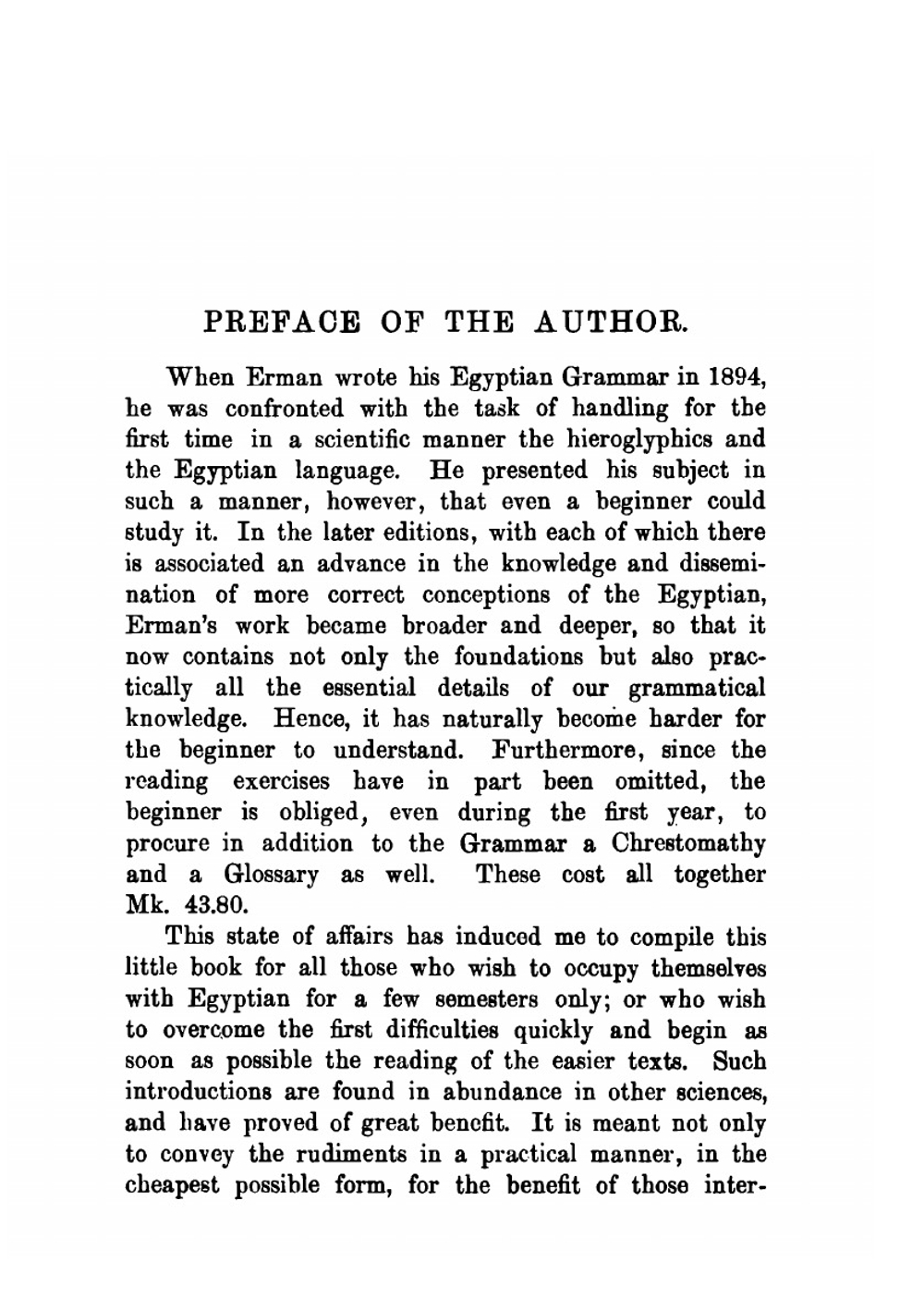 Short Egyptian Grammar | Günther Roeder