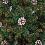 Елка «Лесное очарование» 150 см, ПВХ, шишки (580 веток)