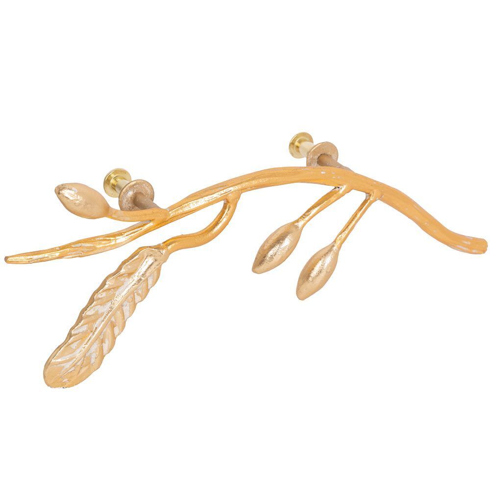 Ручка мебельная скоба Oliva Branch (Олива Бранч) левая Айвори