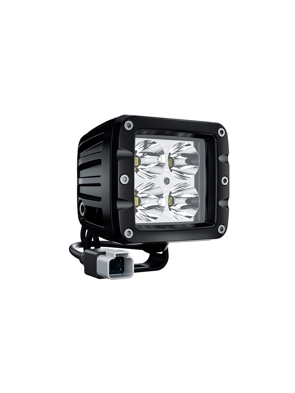 Светодиодные фары дальнего света AURORA 76x76 мм 40W LED
