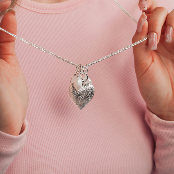 Колье Fiore Luna Metall Heart LN5236 S