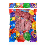 Воздушные шарики MC-Basir, цвет розовый металлик, 50 шт, размер №12