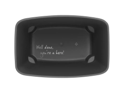 Brabantia - Контейнер для мусора Bo Touch Hi 12л матовый черный / артикул   227226  / GTIN 8710755227226