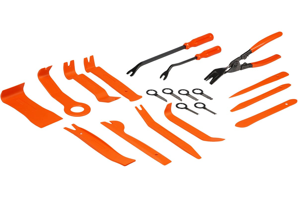 Съемники обшивок, пистонов и магнитол, набор 20пр., сумка ATCR007 AIRLINE