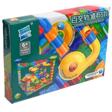 Конструктор Горка Track Building Block 344 детали (средний набор)