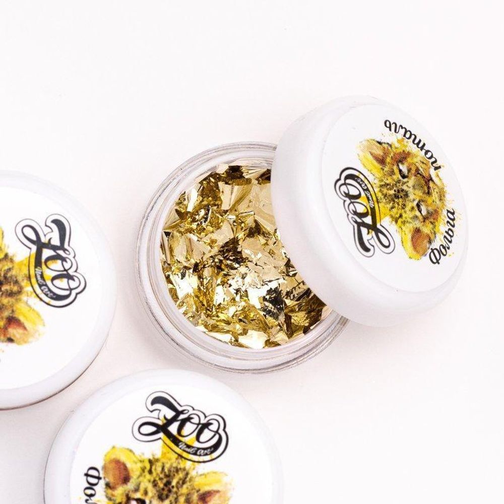 Zoo Фольга поталь № 1589 светлое золото