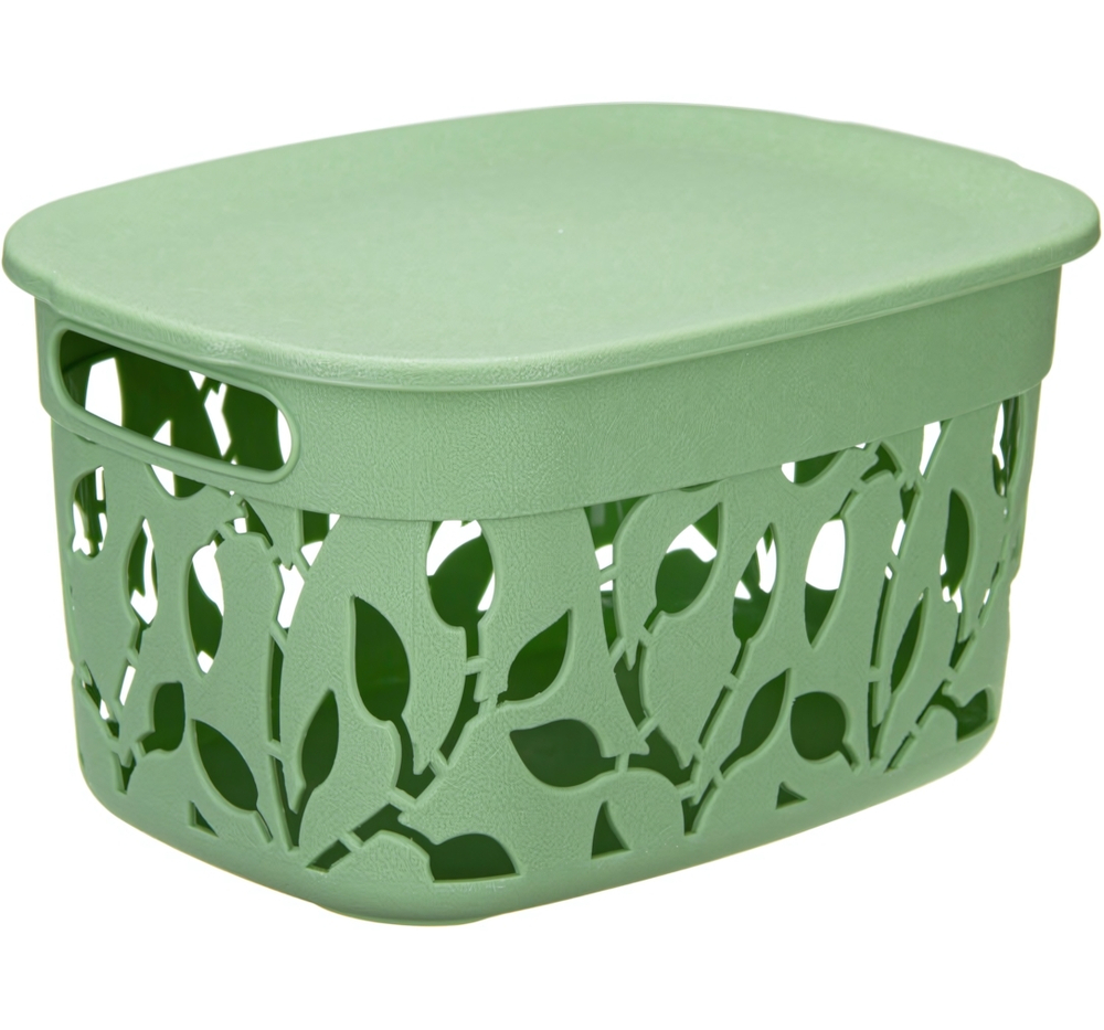 Коробка ФЛОРА 5,5л с крышкой М2362