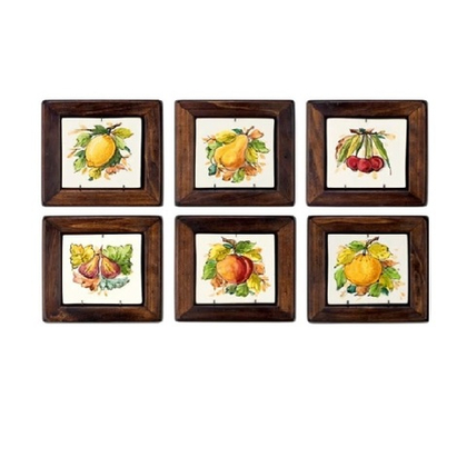 Фрукты на плитке 20х20 см [Арт. S000165]