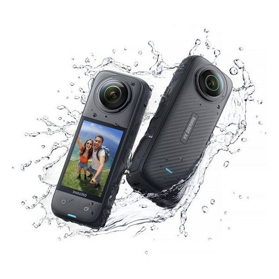 Панорамная экшн-камера Insta360 X4 Standard Bundle (CINSABMA)