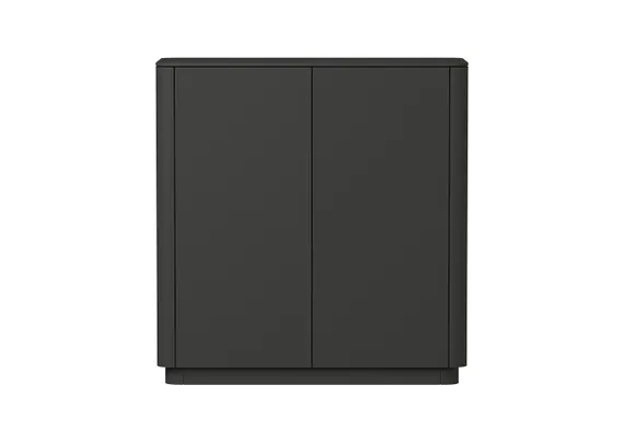 Шкаф Tammi 2 двери низкий (черный)