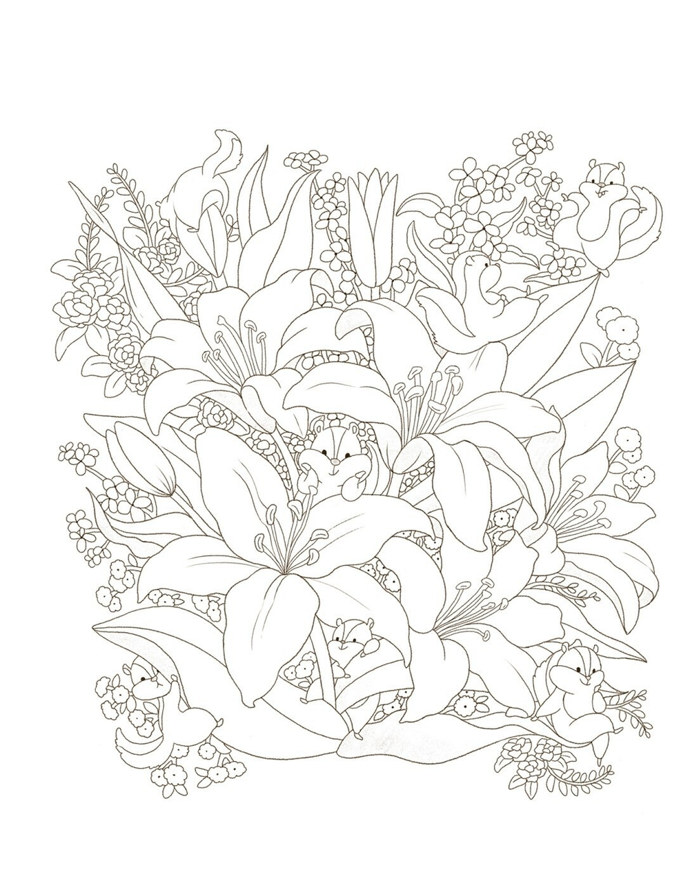 Summer holidays. Coloring Book