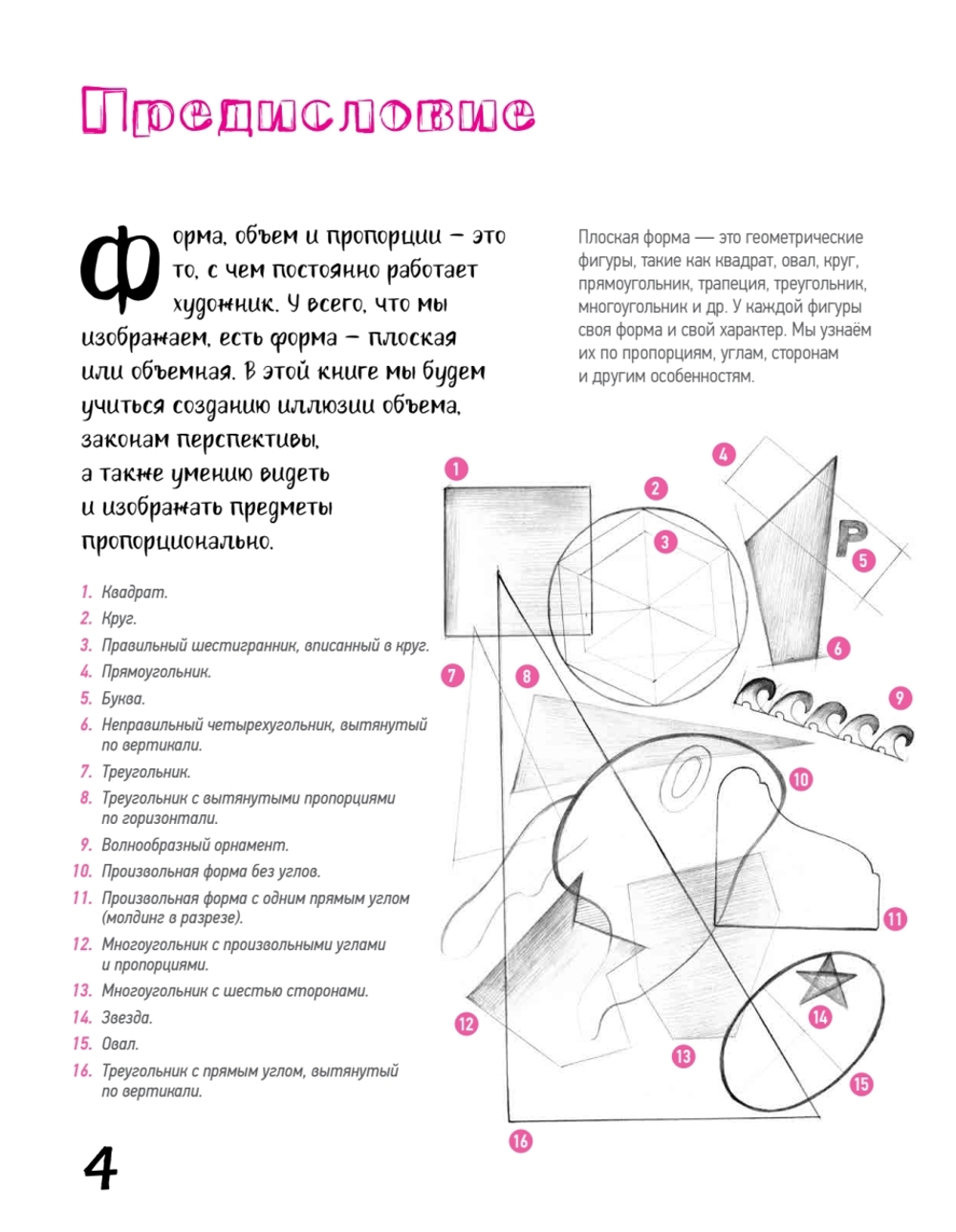 Школа рисования. Форма, объем, пропорции