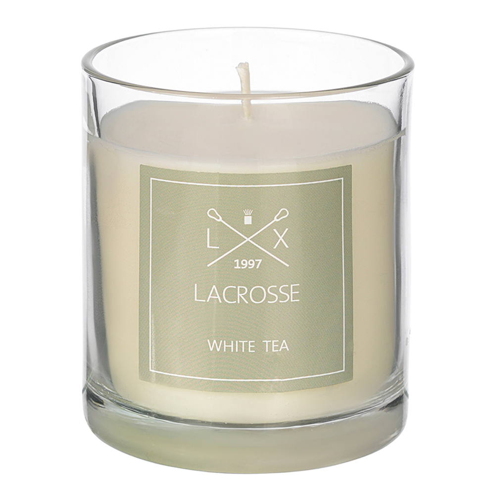 Свеча ароматическая lacrosse, white tea (новая), 60 ч