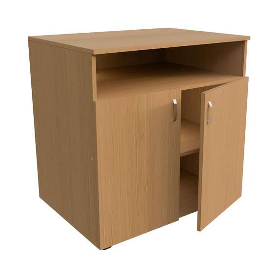 Тумба для оргтехники ТА207 800х600х750, бук