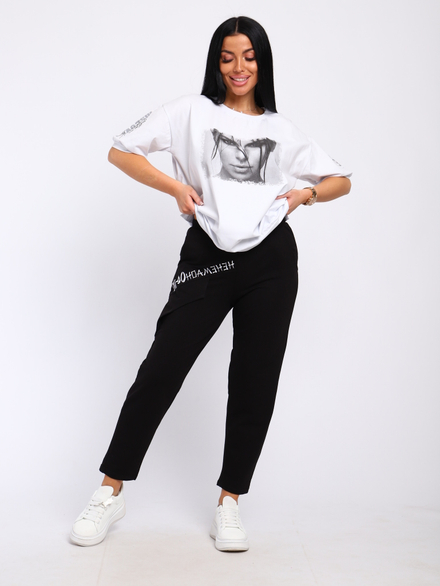 Брюки на манжете 2