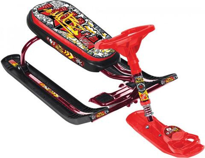 Снегокат Ника Тимка Спорт 5 (Граффити красный)