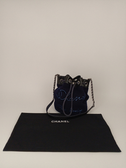Сумка Chanel Bucket Bag Navy blue