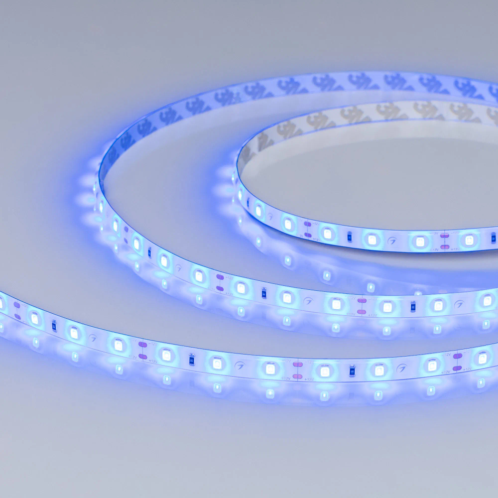 Светодиодная лента герметичная RTW-SE-A60-8mm 12V Blue (4.8 W/m, IP65, 2835, 5m) (Arlight, 4.8 Вт/м, IP65) 014799(3)