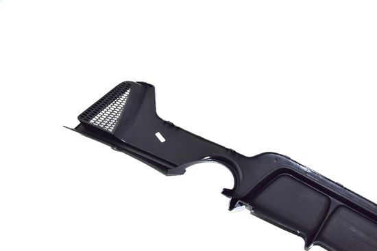 Диффузор заднего бампера глянцево - черный V.1 для BMW 4 F32 F33 F36 2013-2020 Coupe Cabrio Gran Coupe