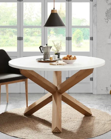 Стол Nori 120 см белый | La Forma | Испания | Купить в Hallberg.ru