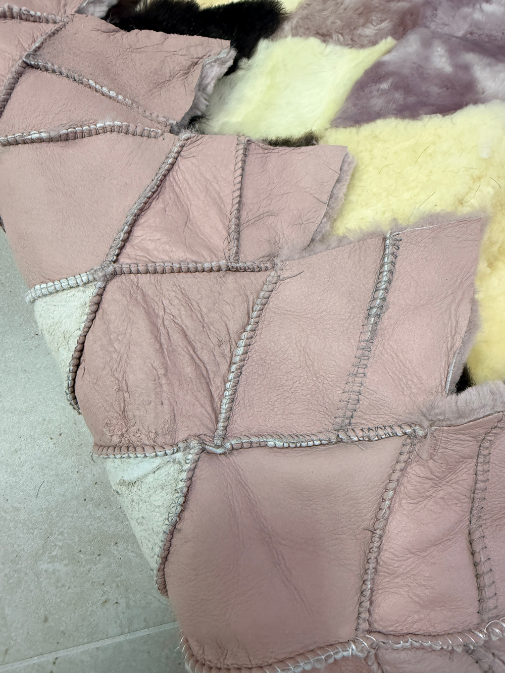 Меховой Ковер из овчины