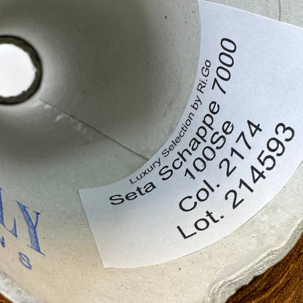 SETA SHAPPE - Luxury Selection by Ri.Go; 100% шелк; 700м/100гр; col. 2174, цвет: бронзовый; S712