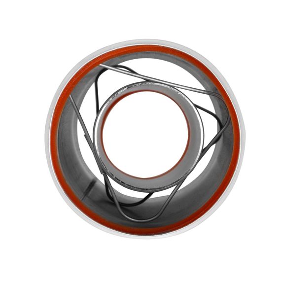 Удлинитель коаксиального дымохода раструбн. Royal Thermo 60/100, 250 мм — (4)