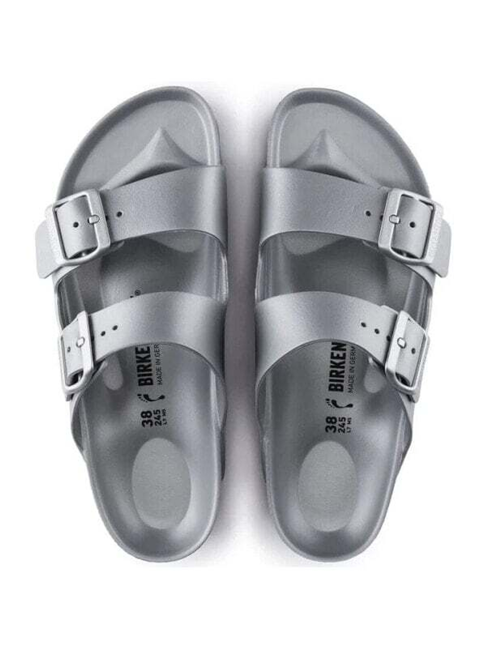 Birkenstock Шлепанцы Arizona EVA Metallic Silver