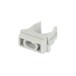 Крепеж-клипса для трубы 16 мм серая 100 шт