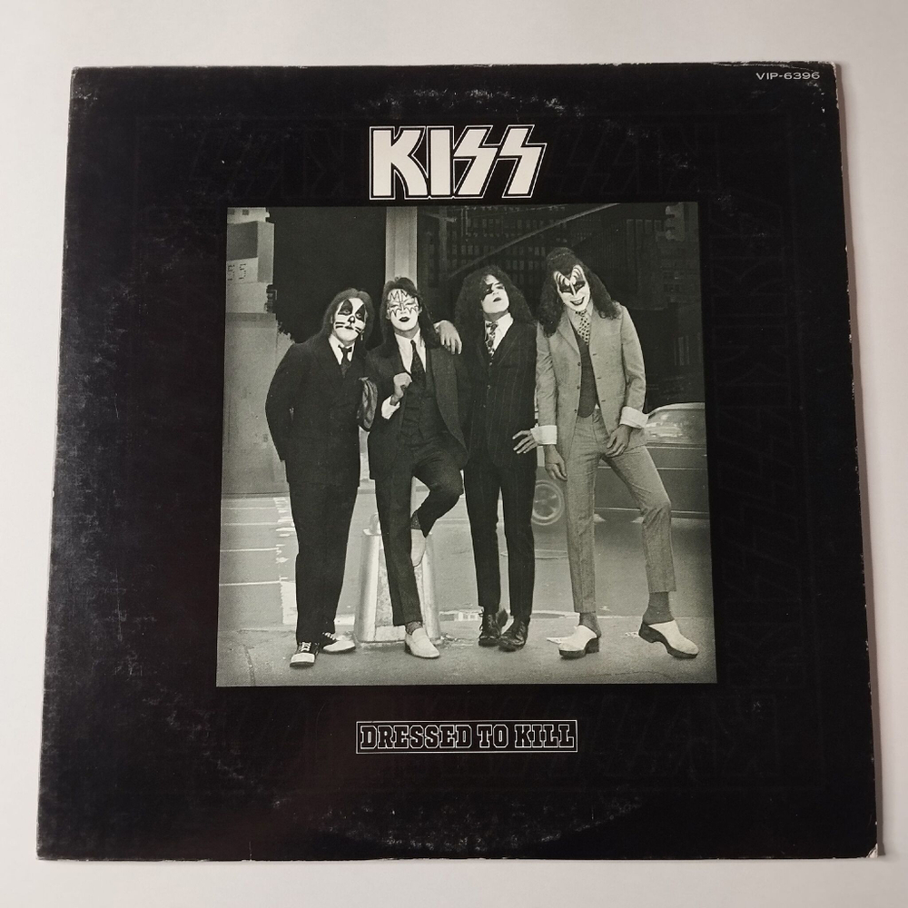 Винтажная виниловая пластинка LP Kiss Dressed To Kill (Japan 1976) (No Obi) Getaway