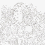 Victorian Fantasy Encyclopedia Kuroi Mori. Coloring book