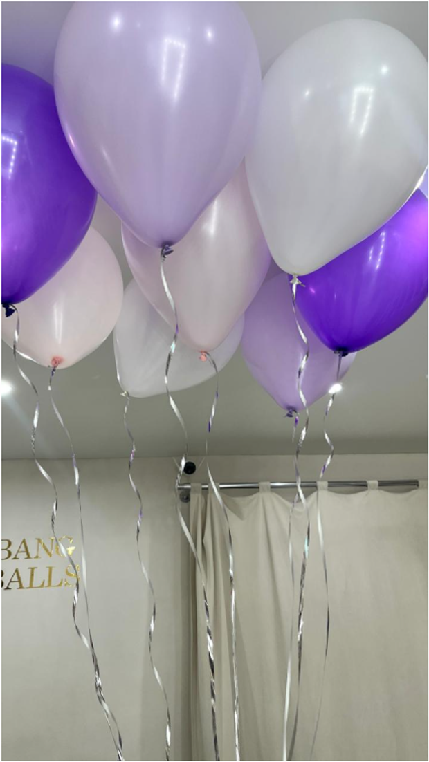 шары под потолок №64