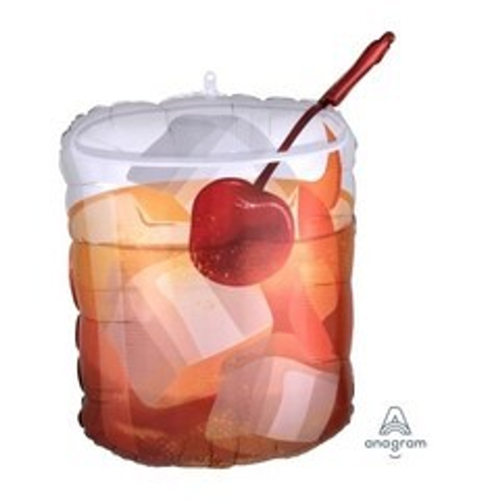 А Фигура, Стакан рома, 18"/45 см W X 23"/58 см, 1 шт.