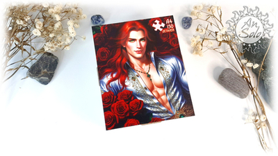 Пазл из серии "Мир романтики. Страстная роза"