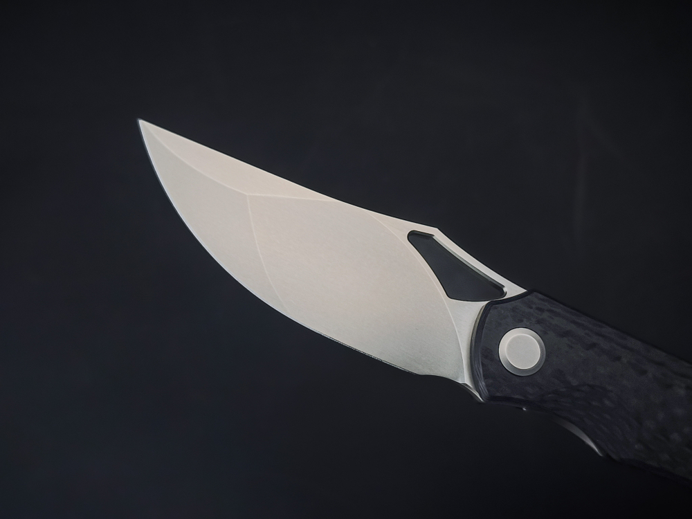 Складной нож VOROM [T10S Stonewash Carbon G10]