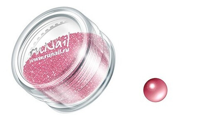 Бульонки RuNail Арт.0309 нежно-розовые