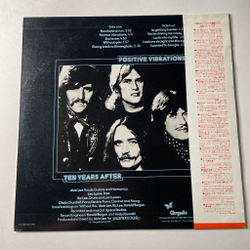 Винтажная виниловая пластинка LP Ten Years After Positive Vibrations (Japan 1974) (Obi) Nowhere To Run